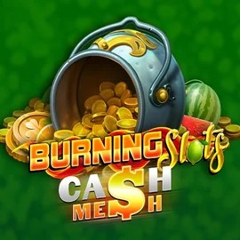 Burning Slots Cash Mesh slot logo by BF Games at Vegasino Casino