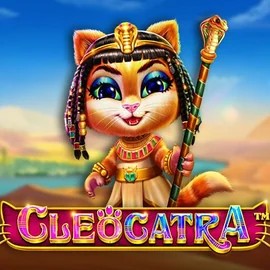 Cleocatra online game logo by Pragmatic Play on vegasinocasinoo.de