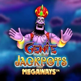 Genie Jackpots Megaways by Blueprint Gaming, showcased at vegasinocasinoo.de – game logo
