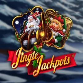 Jingle Jackpots casino game by Dragon Gaming – featured logo at Vegasino Casino