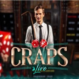 Live Craps slot visual from Evolution available on vegasinocasinoo.de