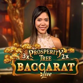 Prosperity Tree Baccarat online game logo by Evolution on vegasinocasinoo.de