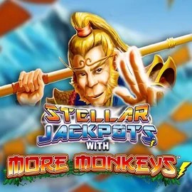 Play Stellar Jackpots with More Monkeys slot by Lightning Box Game on vegasinocasinoo.de